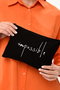 Zoozie Bags Neceser de maquillaje Negro